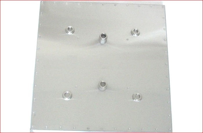 Juno 24" Ceiling Mount Square LED Shower Head