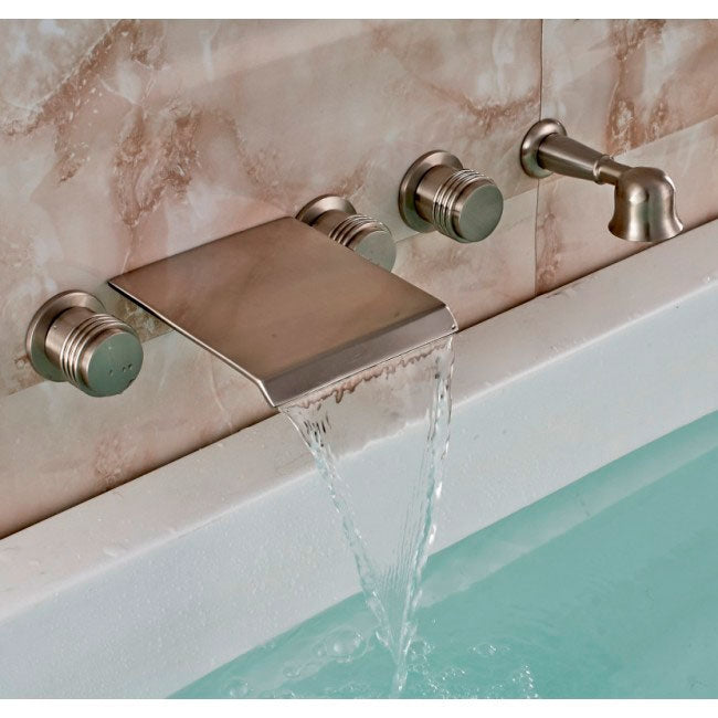 Wall Mount Waterfall Tub Faucetnull