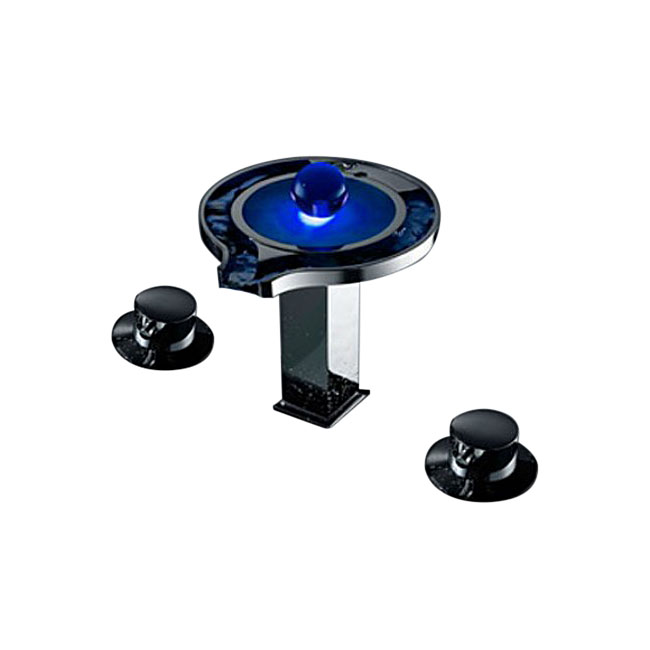Bathroom sink faucet LED
