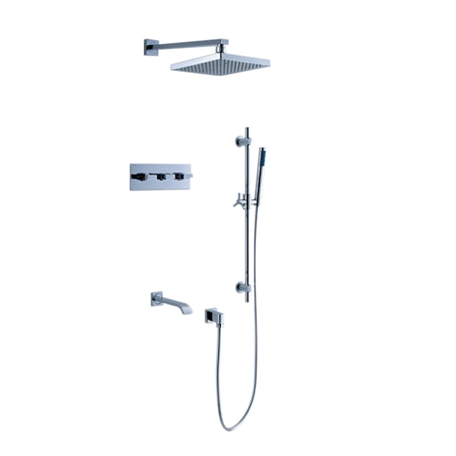 Rain Shower Head - Rain Shower set with Handheld Shower