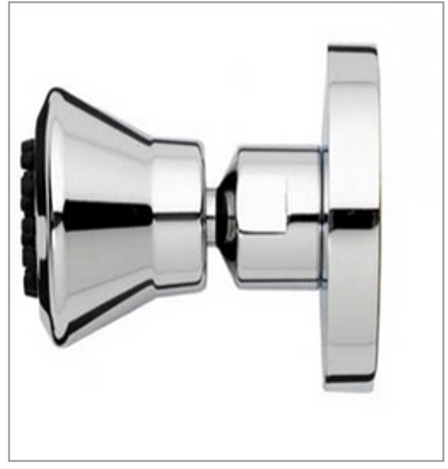Chrome Finish Solid Brass Square Body Shower Jets