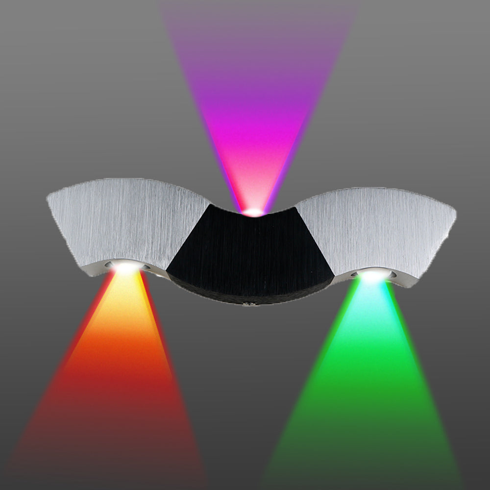 Juno Wave Shape Wall Mount 3 LED Wall Light Lamp For Bathroom Mirror Ideas