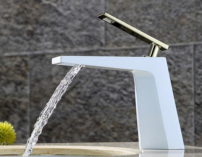 Deck Mounted Single Lever Sink Faucet