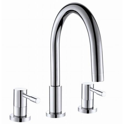 dual handle long neck bathroom Faucet