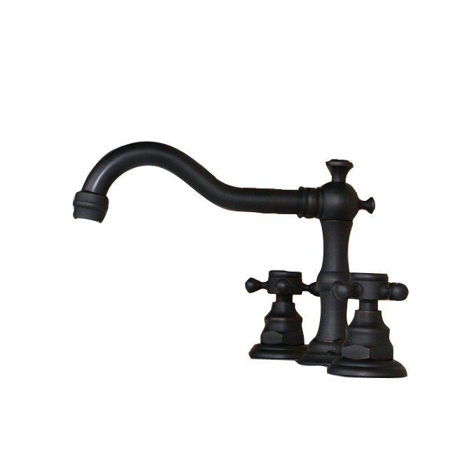 Classic Style Deck Mounted Widespread Bathroom and Kitchen faucet in Oil Rubbed Bronze