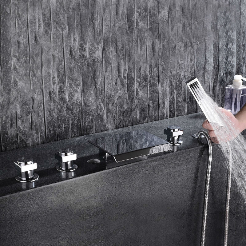 Juno Bathtub Faucet with Hand Shower
