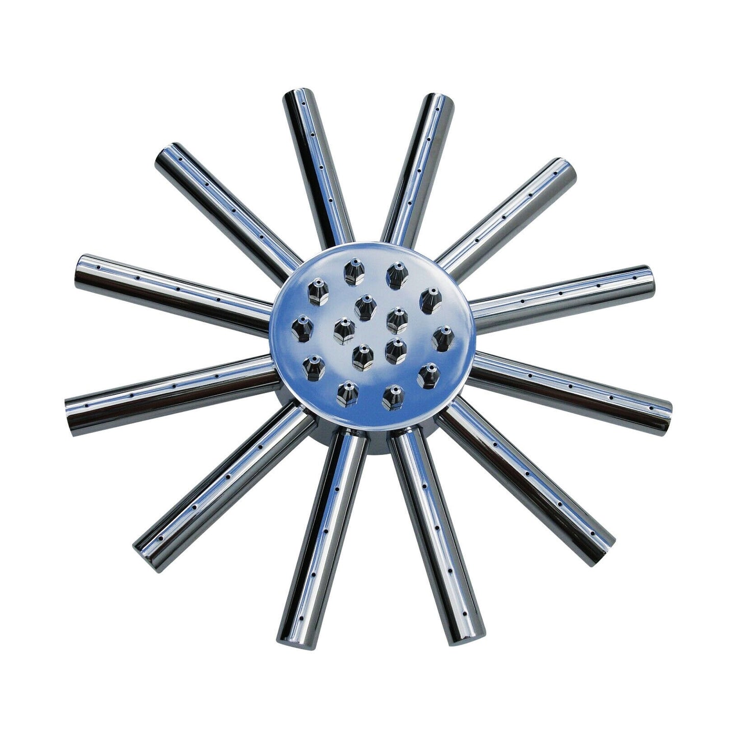 Juno Brass Chrome Finish Overhead Shower Head Ceiling Mount