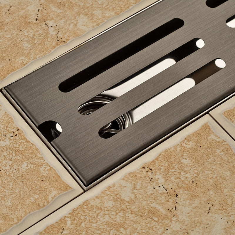 Juno Line Oil-Rubbed Bronze Waste Water Bathroom Drain System