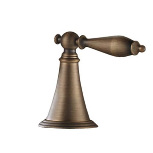 Juno Solid Brass Antique Design Bathroom Bath-Tub Deck Mount Faucet with Handheld Shower