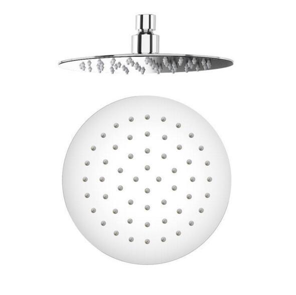 Thermostatic Chrome Round Ultra thin Shower head With 4-Massage Body Jets