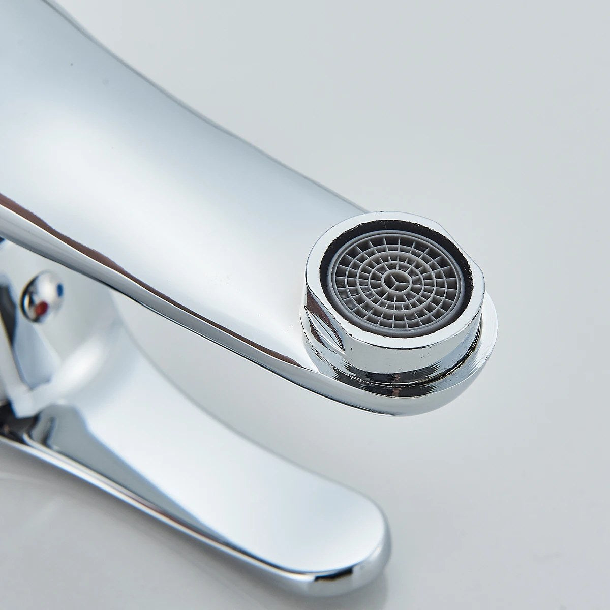 Single-Handle Basin Mixer Tap | Chrome Stainless Steel - image 6