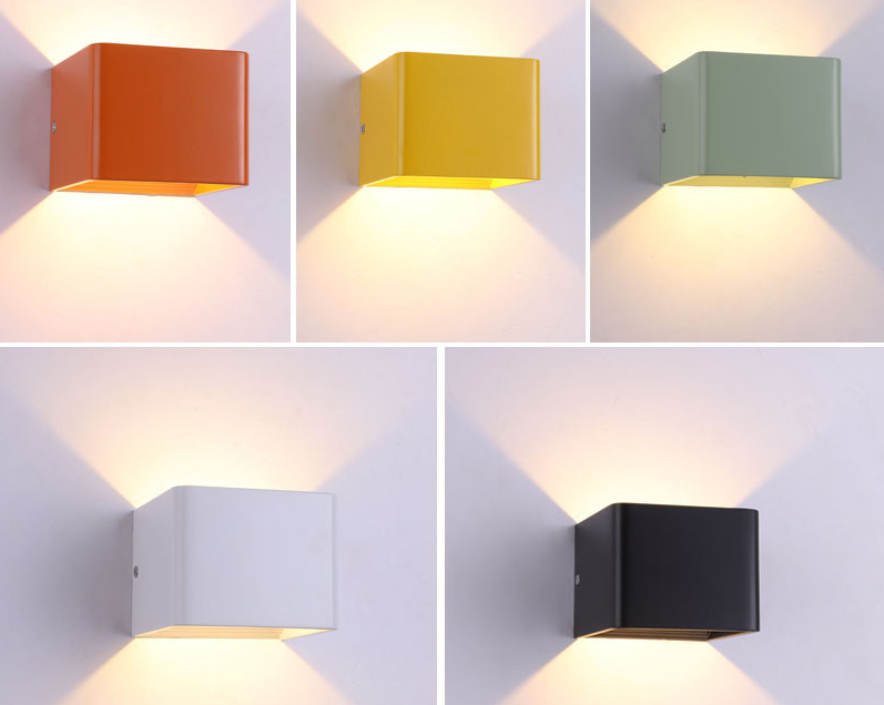 Juno Modern Square LED Wall Lamp For Corridor And Stairs Decor Lighting Fixtures