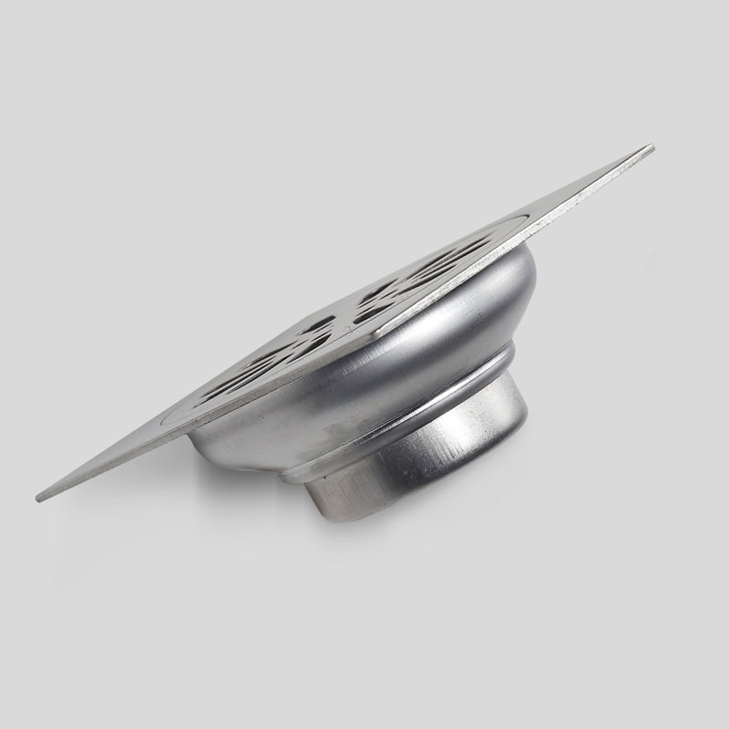 Stainless Steel Square with Round Shape Bathroom Drainage System