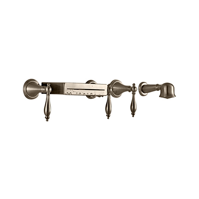 Wall Mount Bathtub Waterfall Faucet Hand Shower
