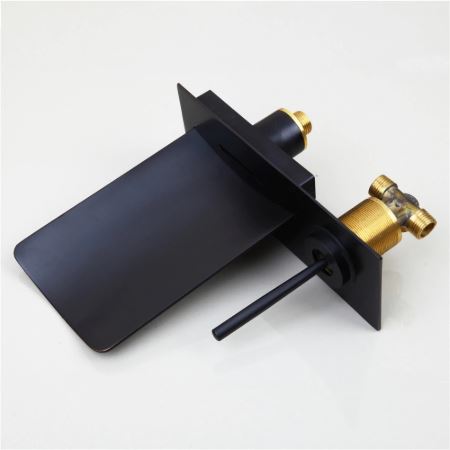 Juno Quito LED Oil Rubbed Bronze Bathroom Sink Faucet