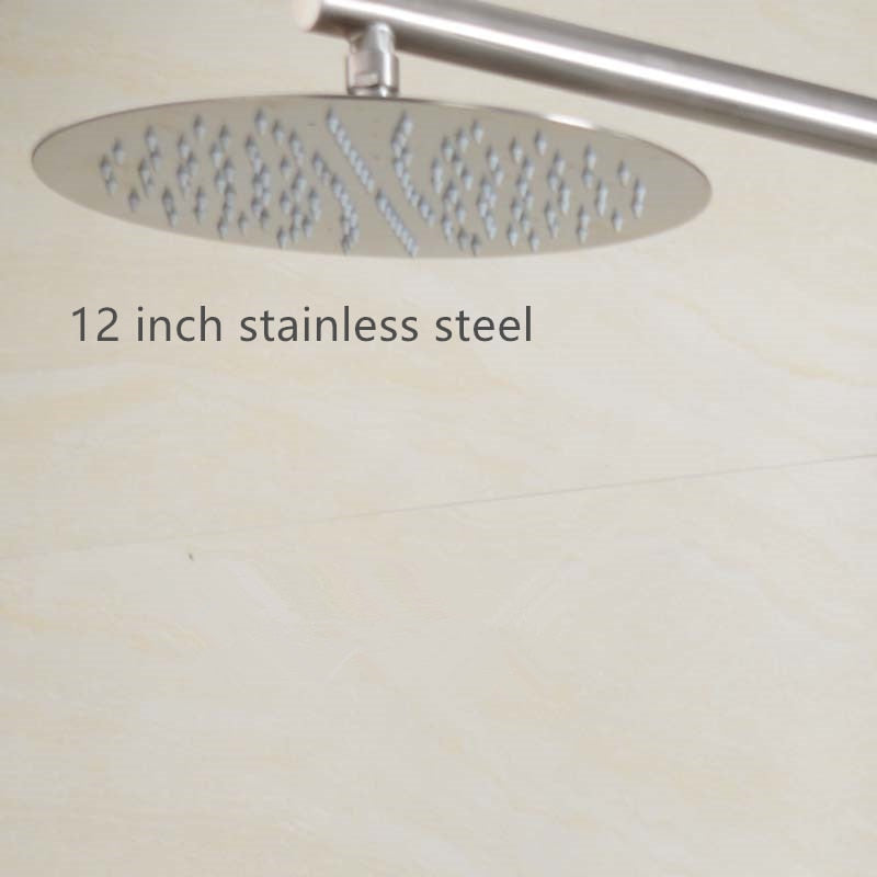 Juno 7.5 ft Swimming Pool Outdoor 12 inch shower head Floor Standing Shower