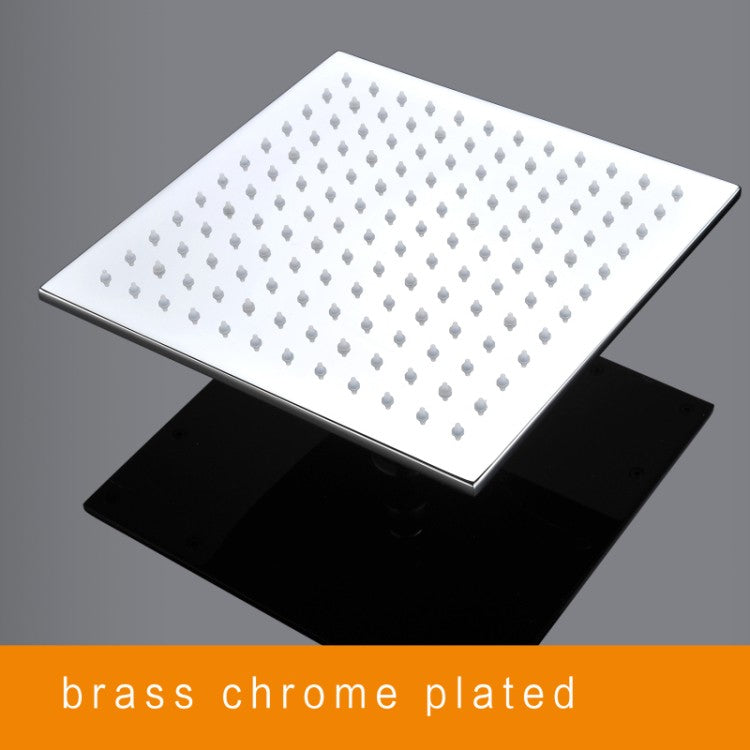 New Digital Display 12 inch Square Romantic Rain Shower