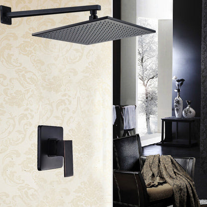 16" Square Showerhead Single Handle Oil Rubbed Bronze