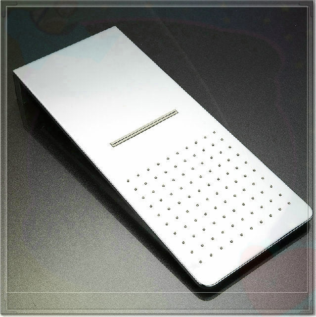 Courbevoie 2-way shower set stainless steel shower head 2-way constant temperture valve panel Bathroom concealed wall mounted