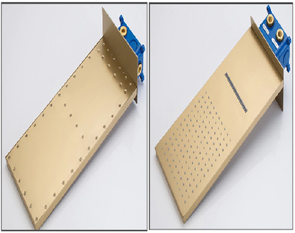 Juno 22 Inch Wall Mount Rainfall Waterfall shower head With Handheld Shower