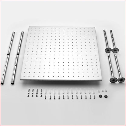 Juno 24" Ceiling Mount Square LED Shower Head