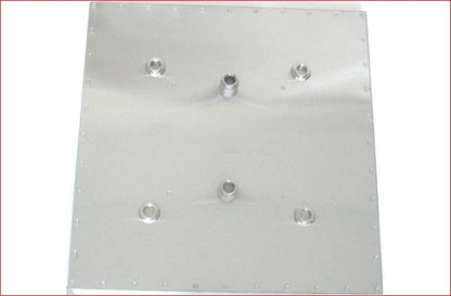 Juno 24" Ceiling Mount Square LED Shower Head