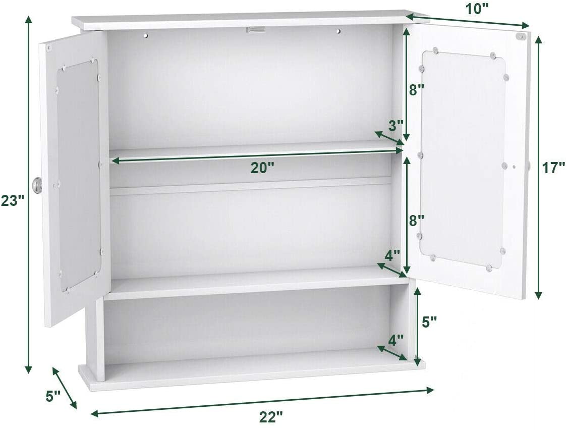 Juno 24 Inch Bathroom Medicine Cabinets