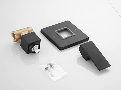 Juno Dual Handle 8 inch LED Rain Showerhead Oil Rubbed Bronze