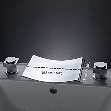 Perugia Two Handle Widespread Bathroom Sink Faucet