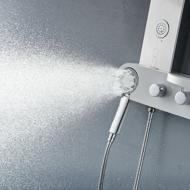 44" Stylish Shower Systen with Adjustable Massage Jets 2