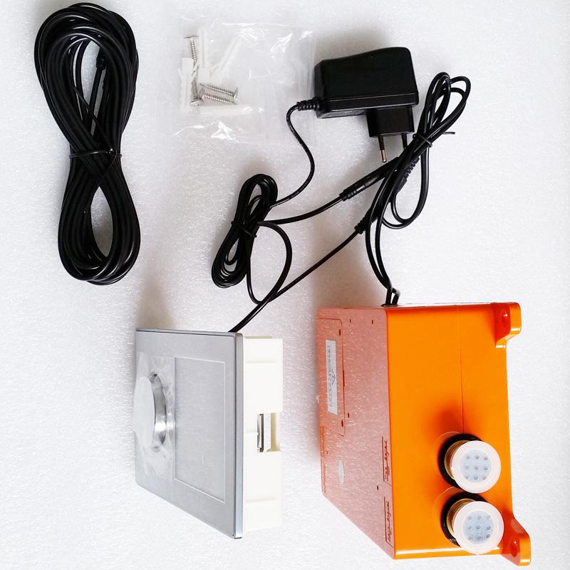 Quito Led Shower Faucet With Thermostatic Digital Shower Valve And Hand Shower