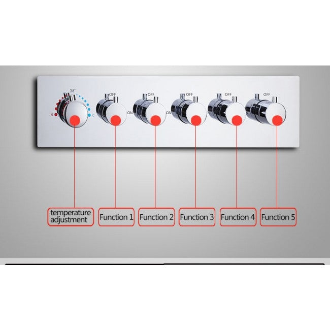 Palermo Shower Diverter Mixer Valve