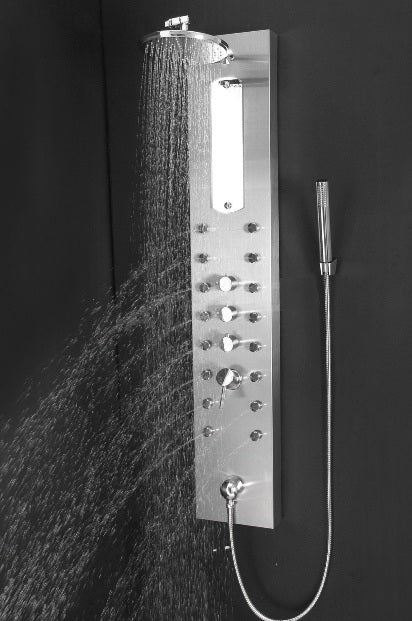 Stainless Steel Bathroom Rain Shower Panel