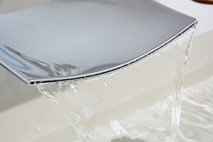 Perugia Two Handle Widespread Bathroom Sink Faucet