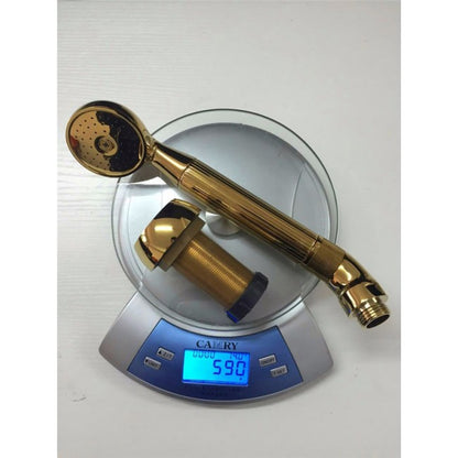 5 pcs Dragon Gold Widespread Waterfall Watertub Faucet  2