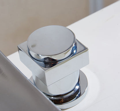 Perugia Two Handle Widespread Bathroom Sink Faucet