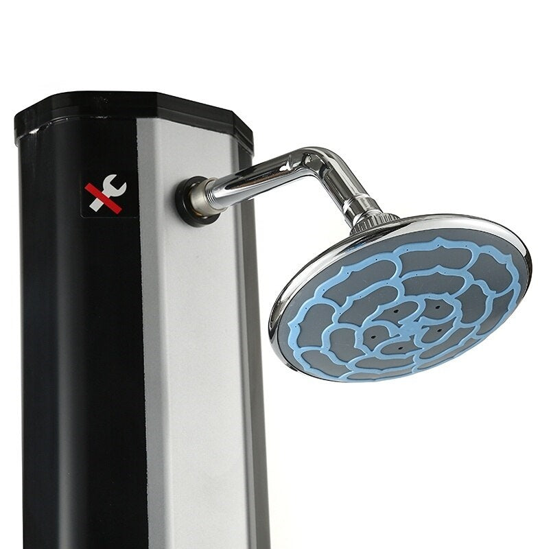 Juno New 7.1 ft Outdoor Swimming Pool Garden Floor Mount Shower Head