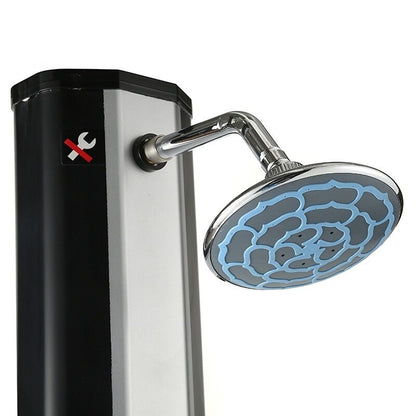 Juno New 7.1 ft Outdoor Swimming Pool Garden Floor Mount Shower Head