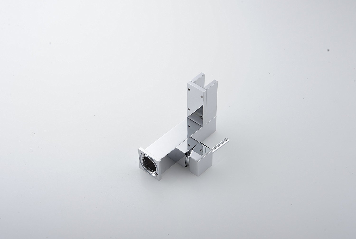 La Plata LED Three Color Waterfall Bathroom Sink Faucet Single Handle Mixer Tap