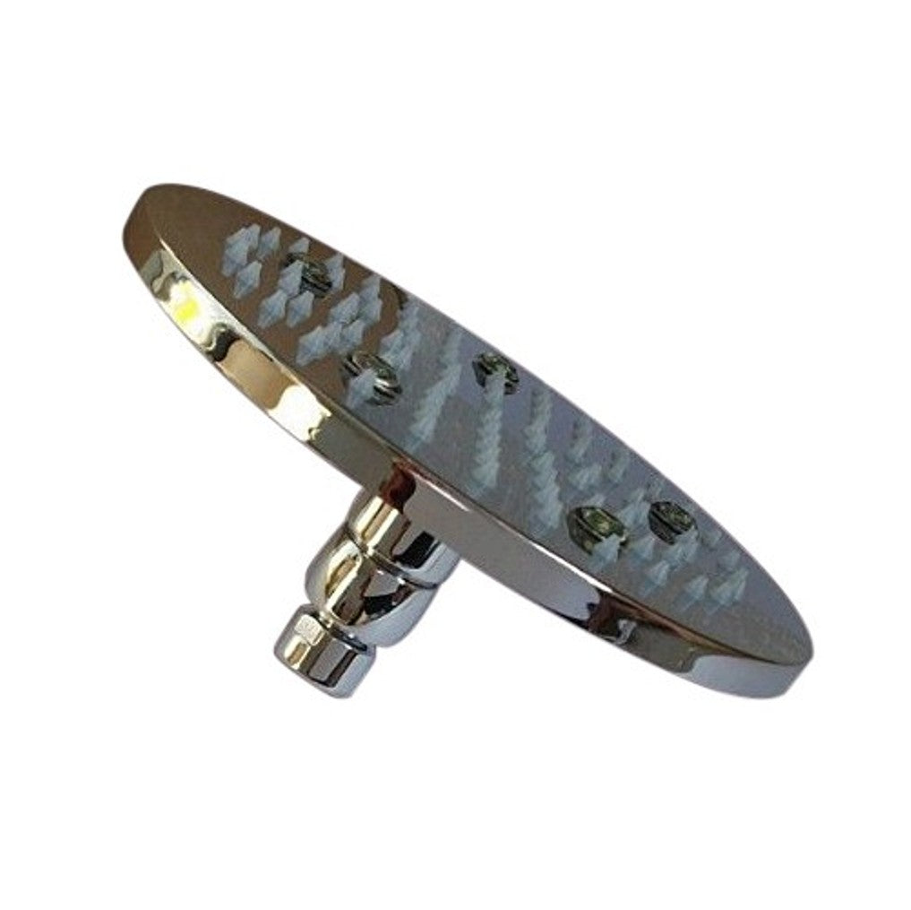 8" Wall Mount LED Shower head with 5 LED Lights