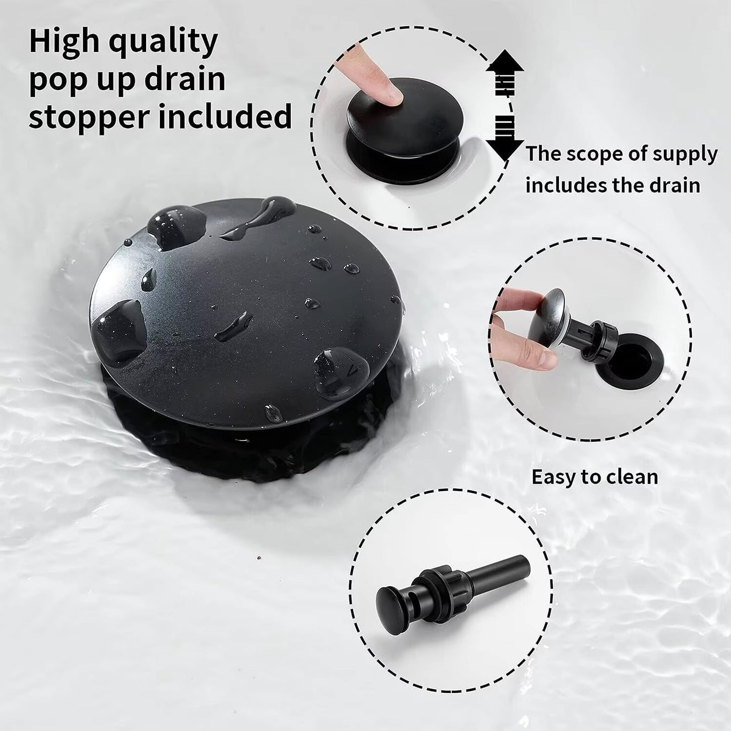 Oil Rubbed Bronze Waterfall Bathroom Faucet Single Handle Lavatory Tap Vessel Sink Faucet
