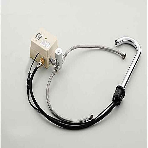 Juno Stainless Steel Infrared Automatic Chrome Finish Sensor Faucet 