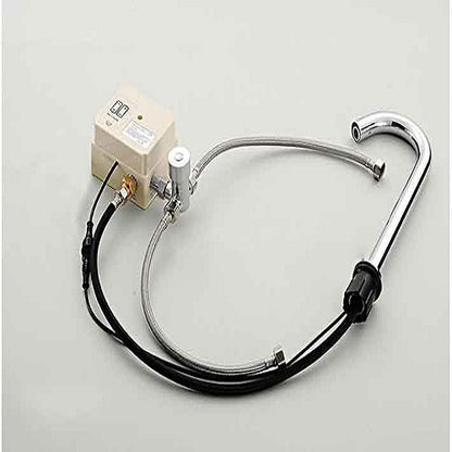 Juno Stainless Steel Infrared Automatic Chrome Finish Sensor Faucet 