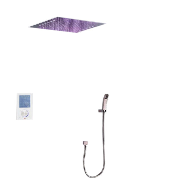 Quito Led Shower Faucet With Thermostatic Digital Shower Valve And Hand Shower