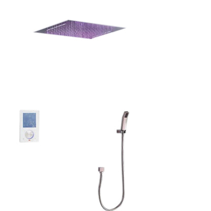 Quito Led Shower Faucet With Thermostatic Digital Shower Valve And Hand Shower