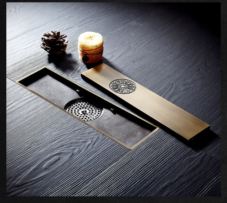 Amazing Antique Floor Mount Antique Style Bathroom Shower Drain System