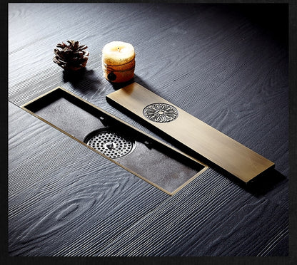 Amazing Antique Floor Mount Antique Style Bathroom Shower Drain System