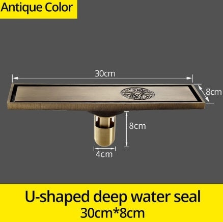 Amazing Antique Floor Mount Antique Style Bathroom Shower Drain System