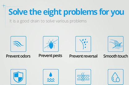 Square Shape Polished Bathroom Floor Drain System