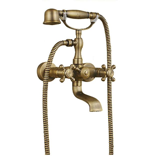 New Design Antique Bronze Bathtub Faucet Wall Mount Shower Faucet